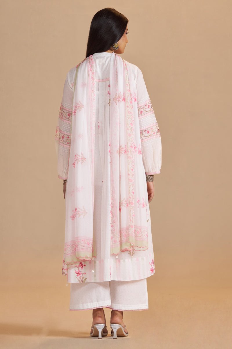Swan Mul-Mul Light Festive Kurta Set