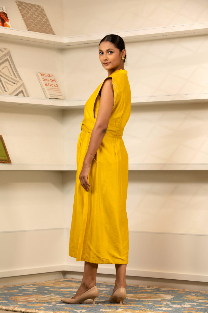 Grace Long Dress Yellow