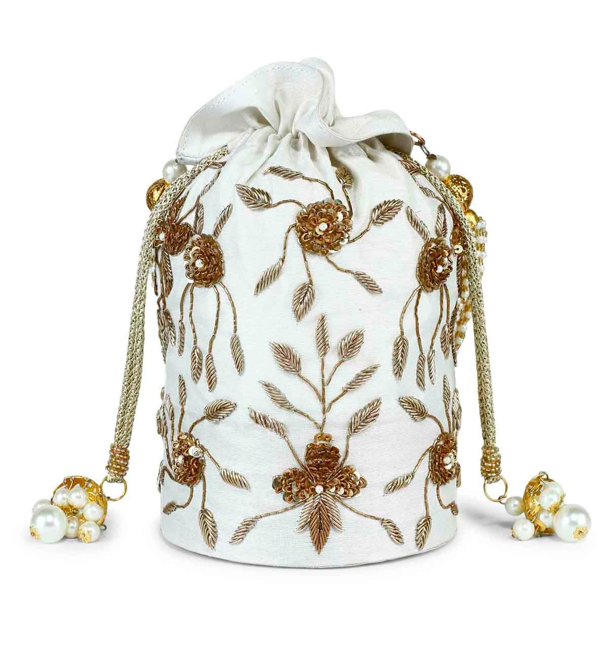 Eleganza Floral Potli Bag