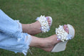 Load image into Gallery viewer, Daisy Darling Wedges (Cream)
