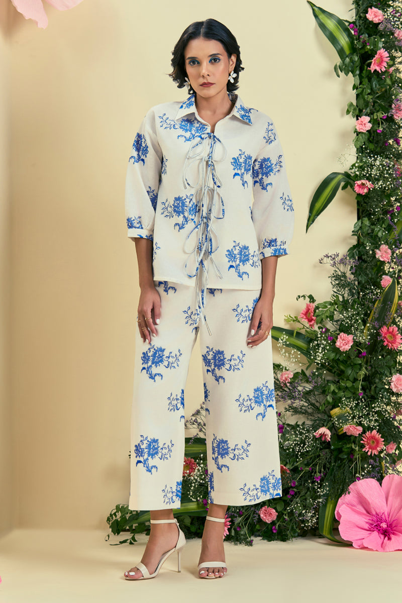 Origani Off White Rhea Co-ord Set