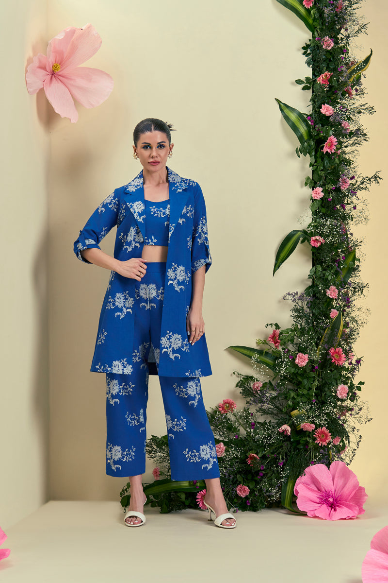 Origani Blue Brisa Co-ord Set