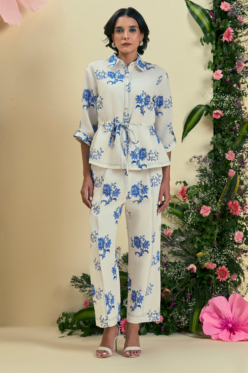 Origani Off White Lyana Co-ord Set