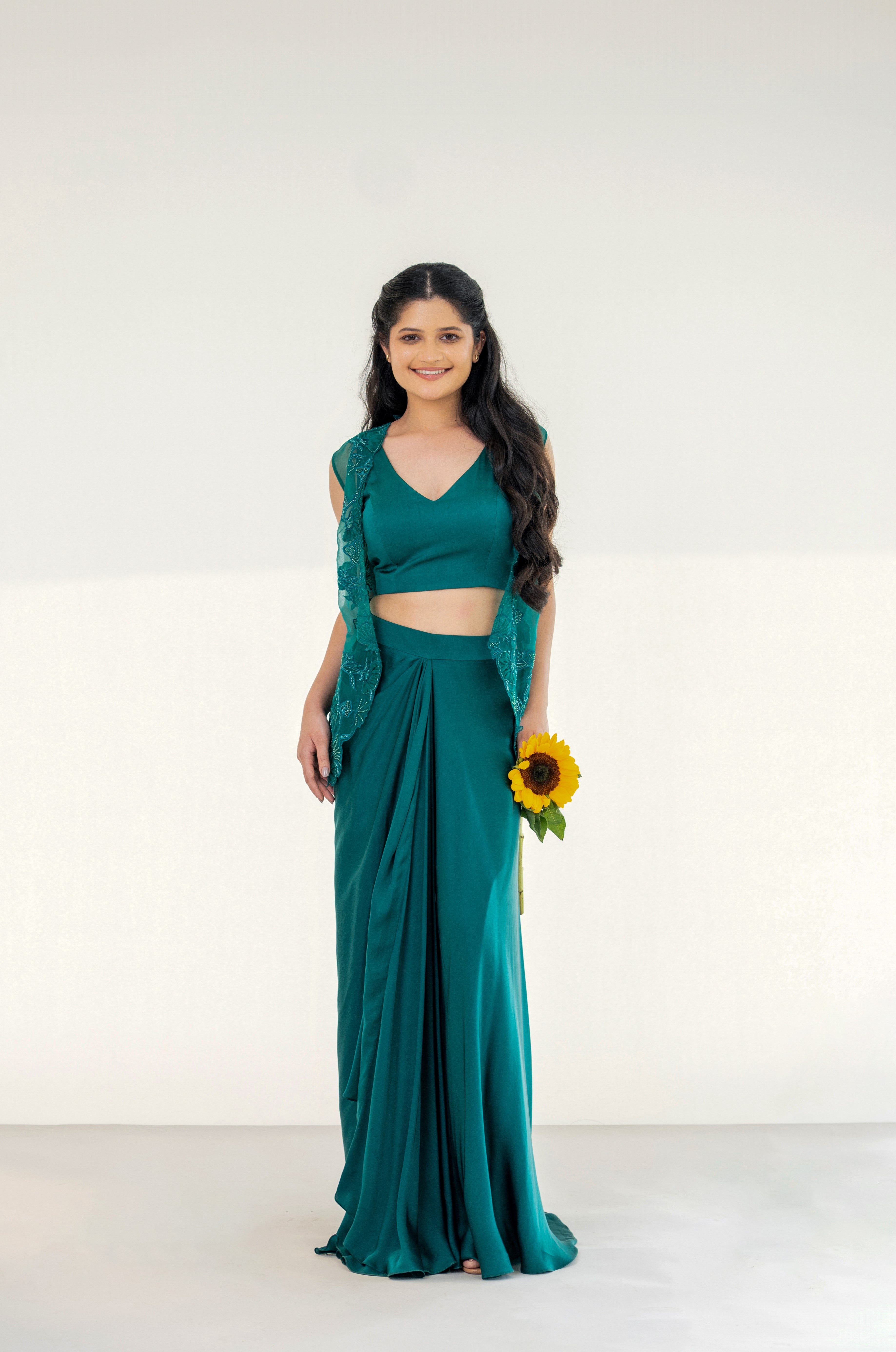 Daisy Applique Jacket Set