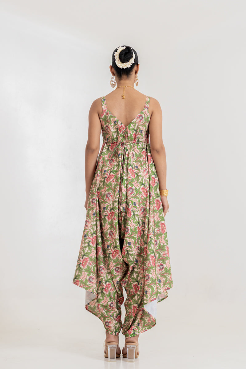 Regal Green Palazzo Jumpsuit