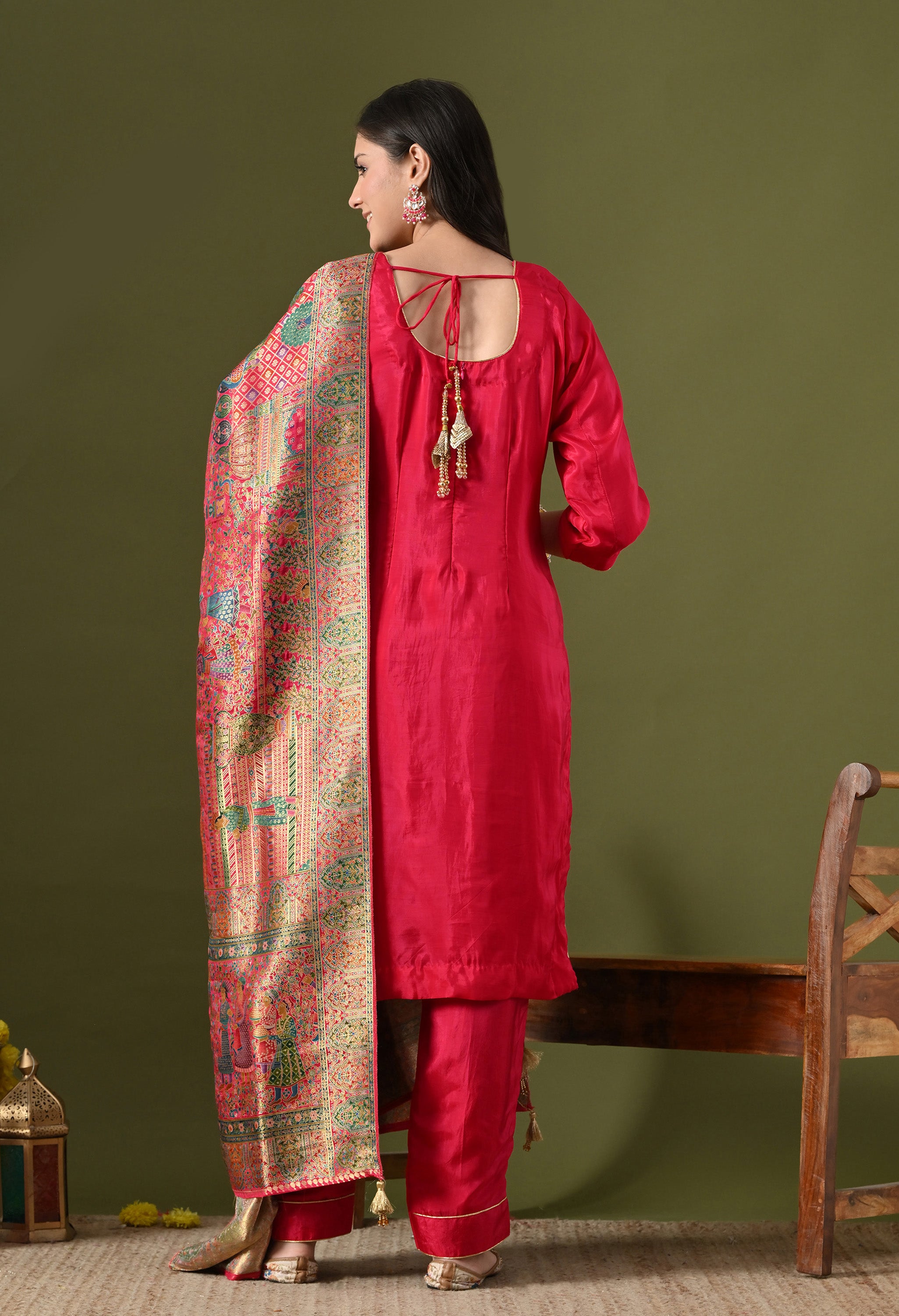 Pink Kurta Set