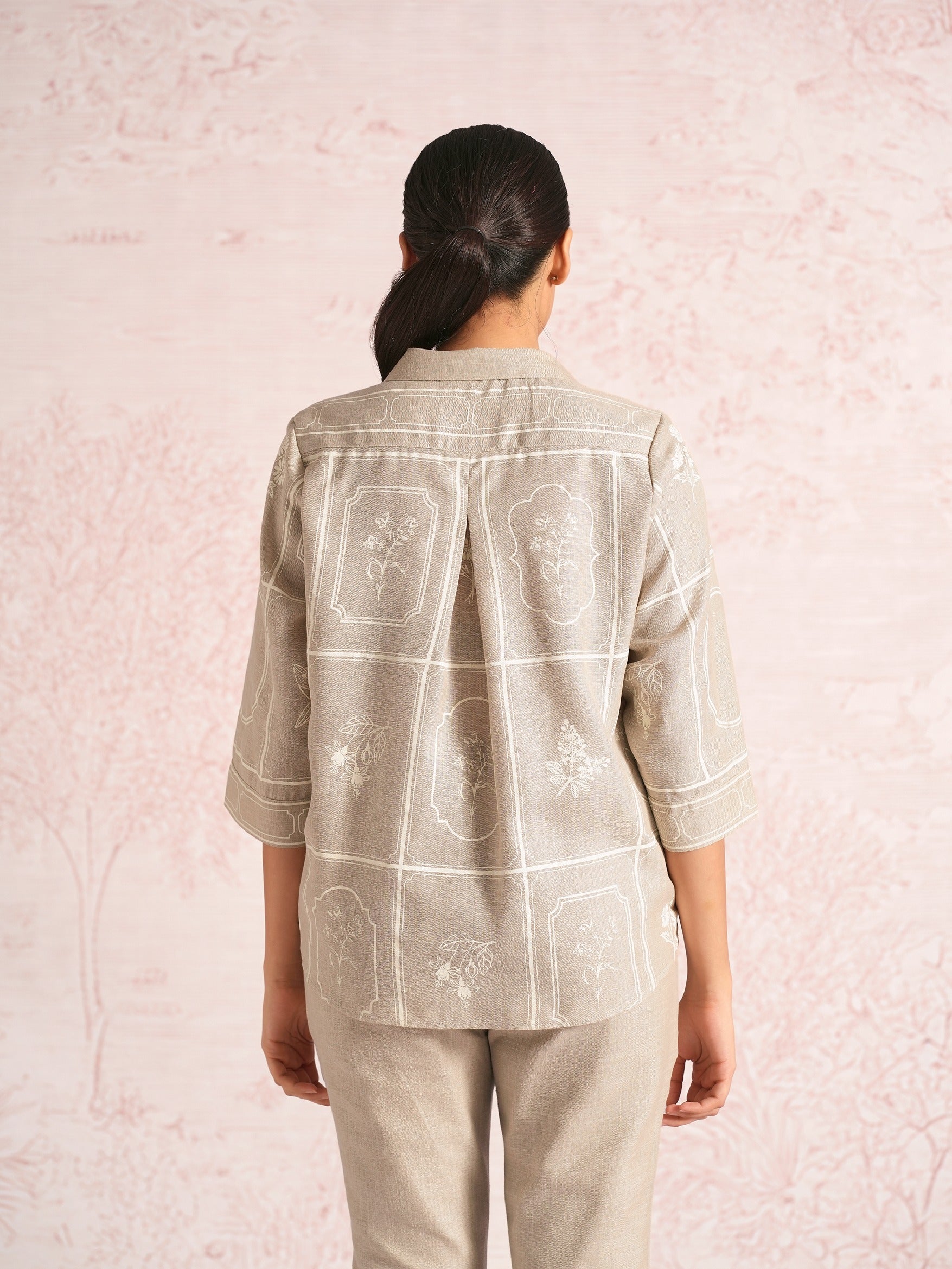 Garden Gallery Ava Shirt - Natural