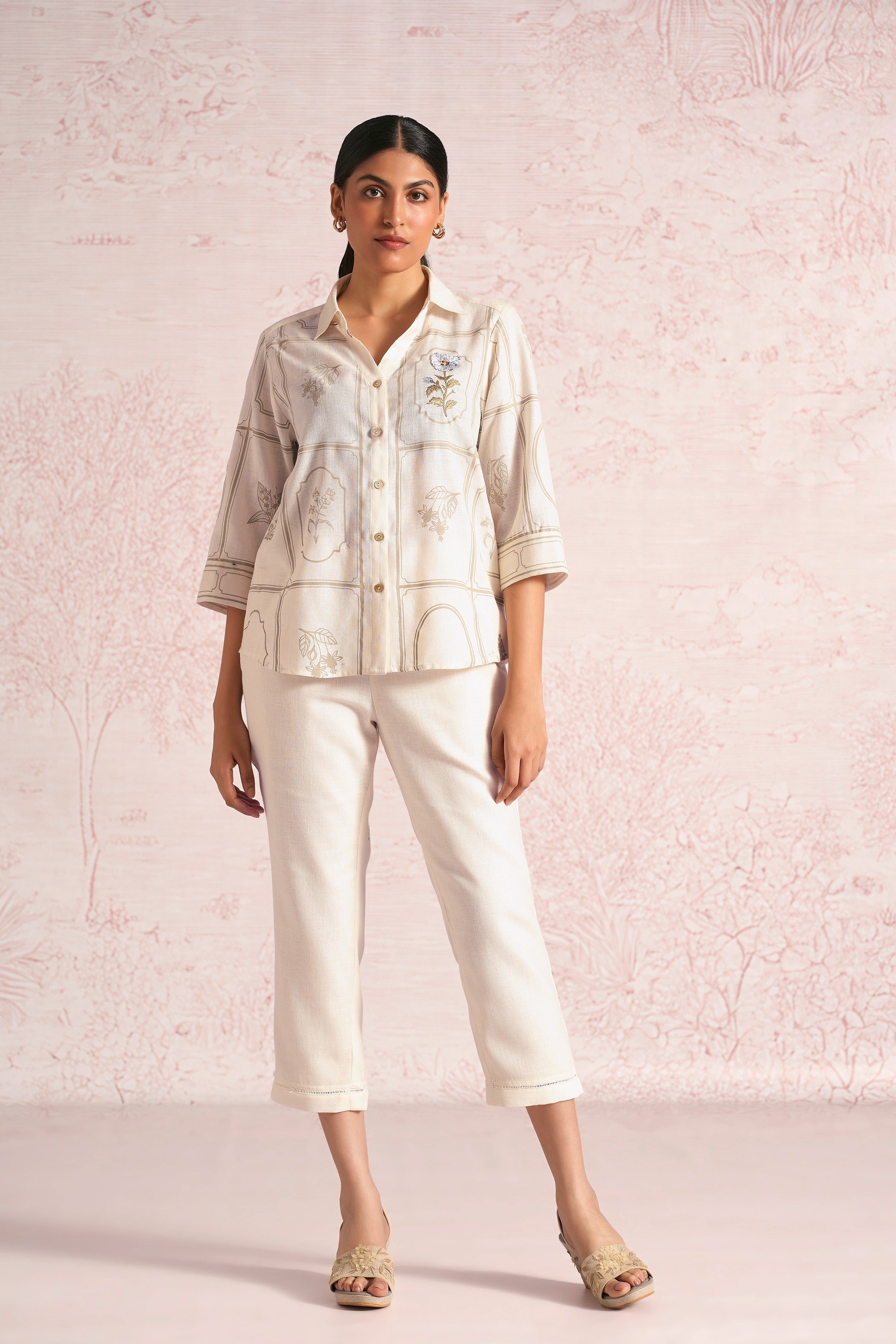 Garden Gallery Ava Shirt - Off White