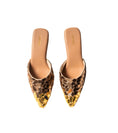 Load image into Gallery viewer, Gold Espejo Mules
