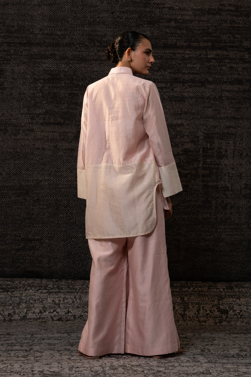 Gulnaar Leaf CoordSet-Blush
