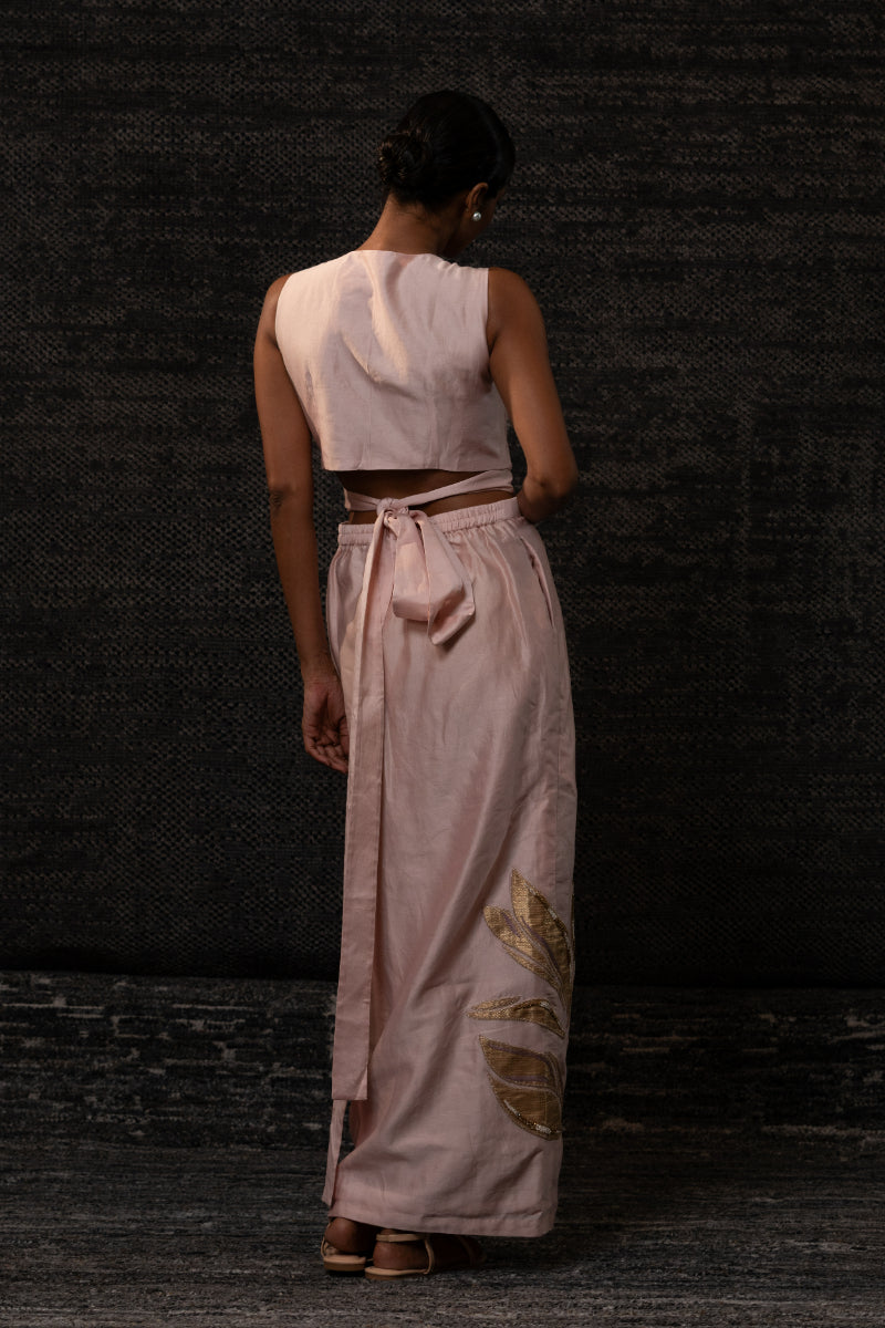 Gulnaar SkirtSet-Blush