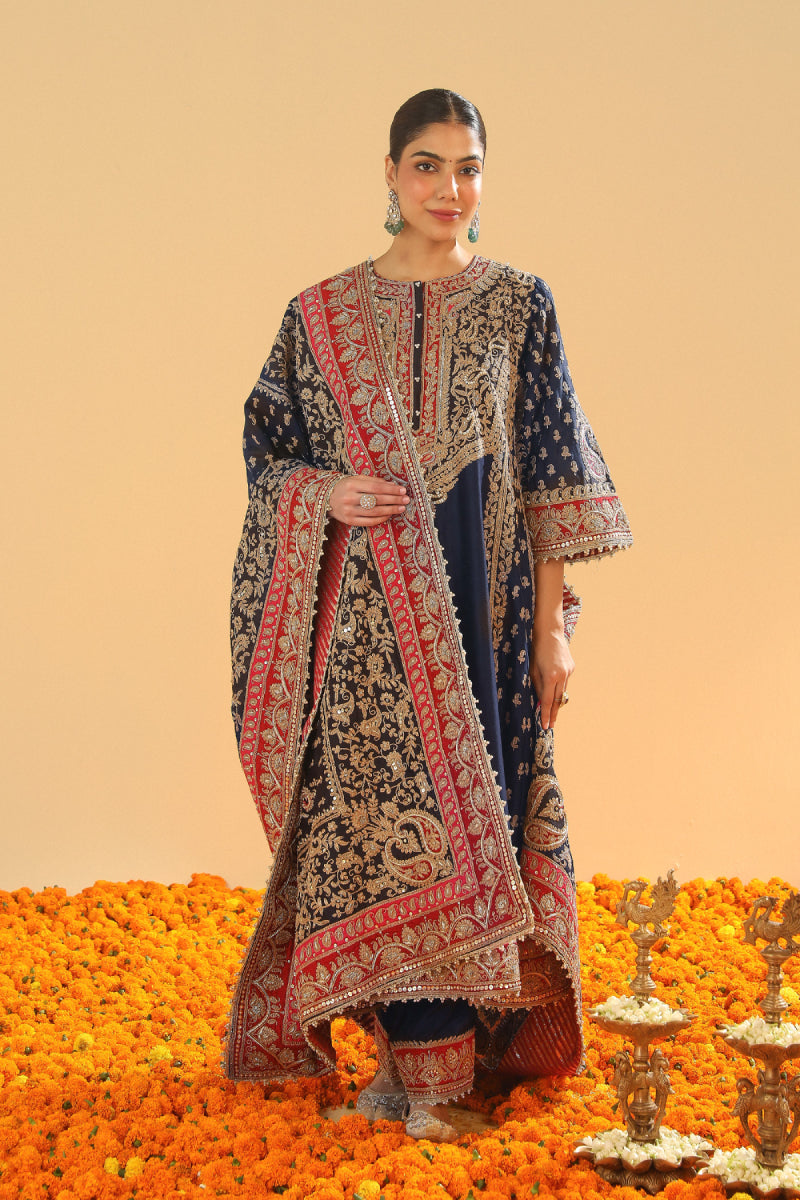 Hana-Chauga with Salwar and Odhni