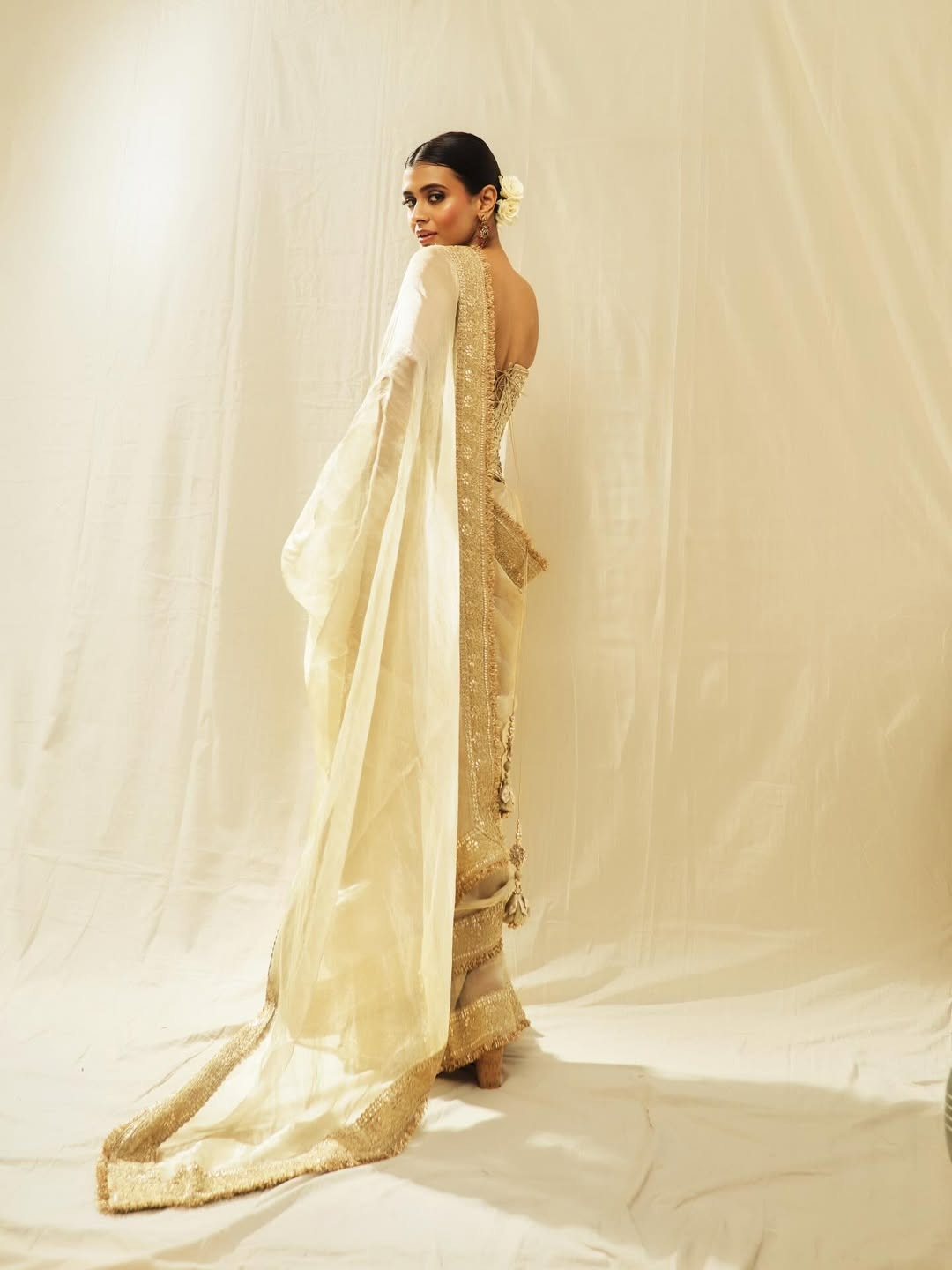 Hebah Patel in Zoya Saree Set