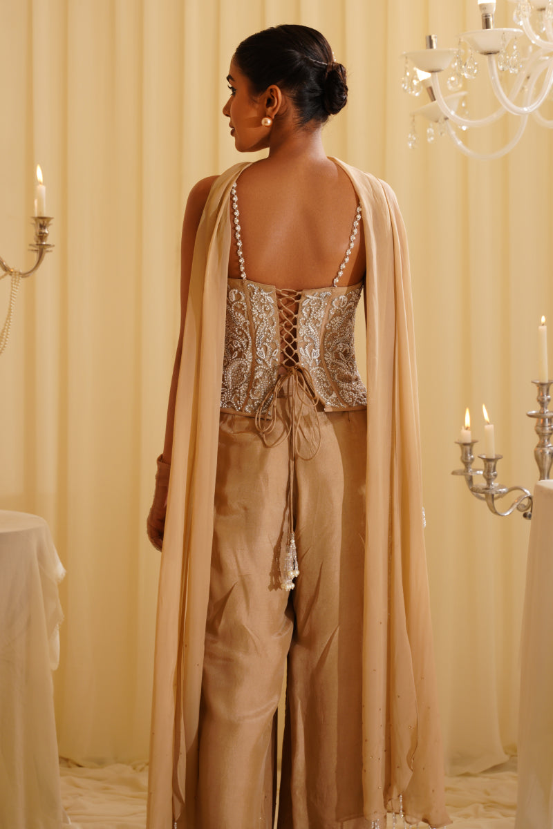 Elsie Corset And Pants Set