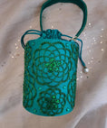 Load image into Gallery viewer, Emerald Monotone Circular Bag
