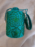 Load image into Gallery viewer, Emerald Monotone Circular Bag
