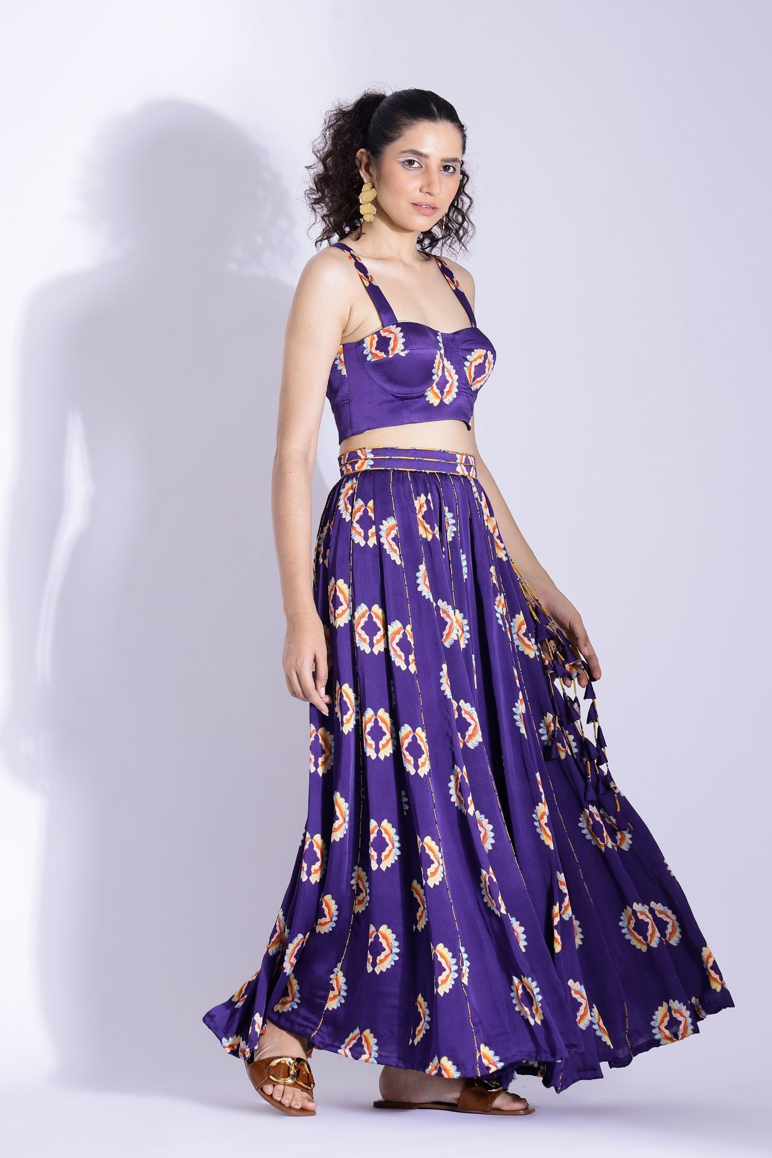 Bustier With A Kalidar Skirt