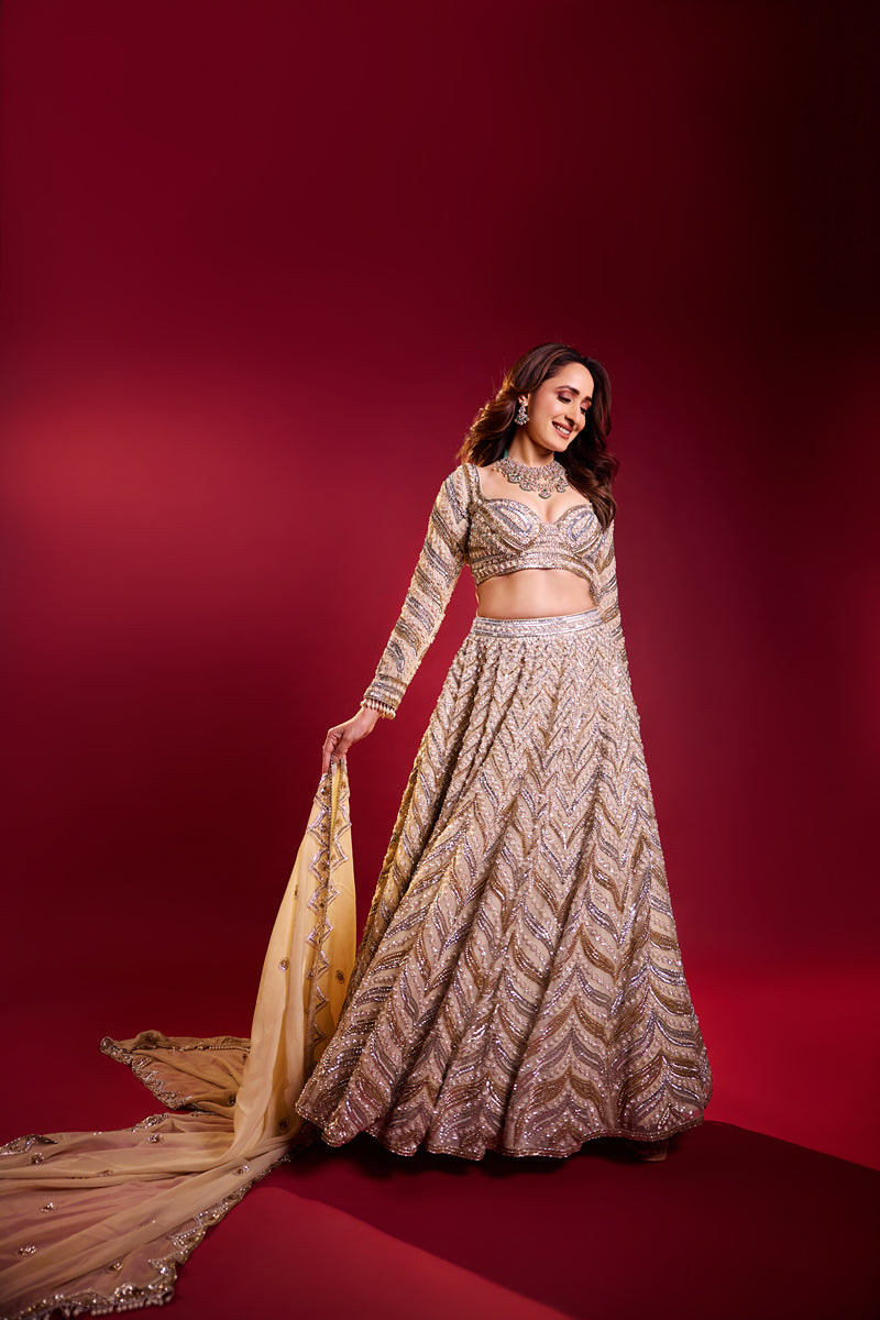 Aphrodite Goddess Lehenga