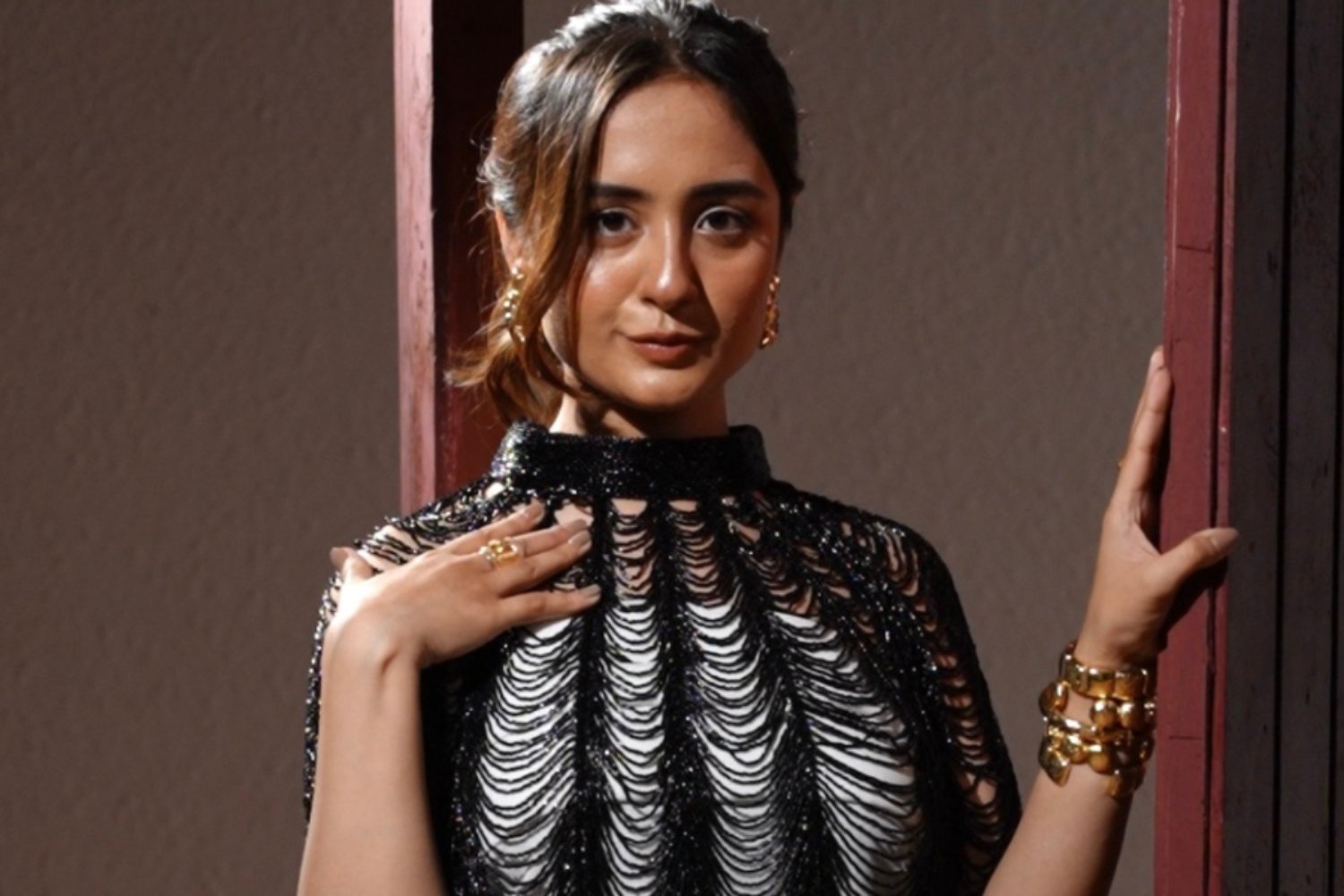 Iconic Audrey Beaded Cape