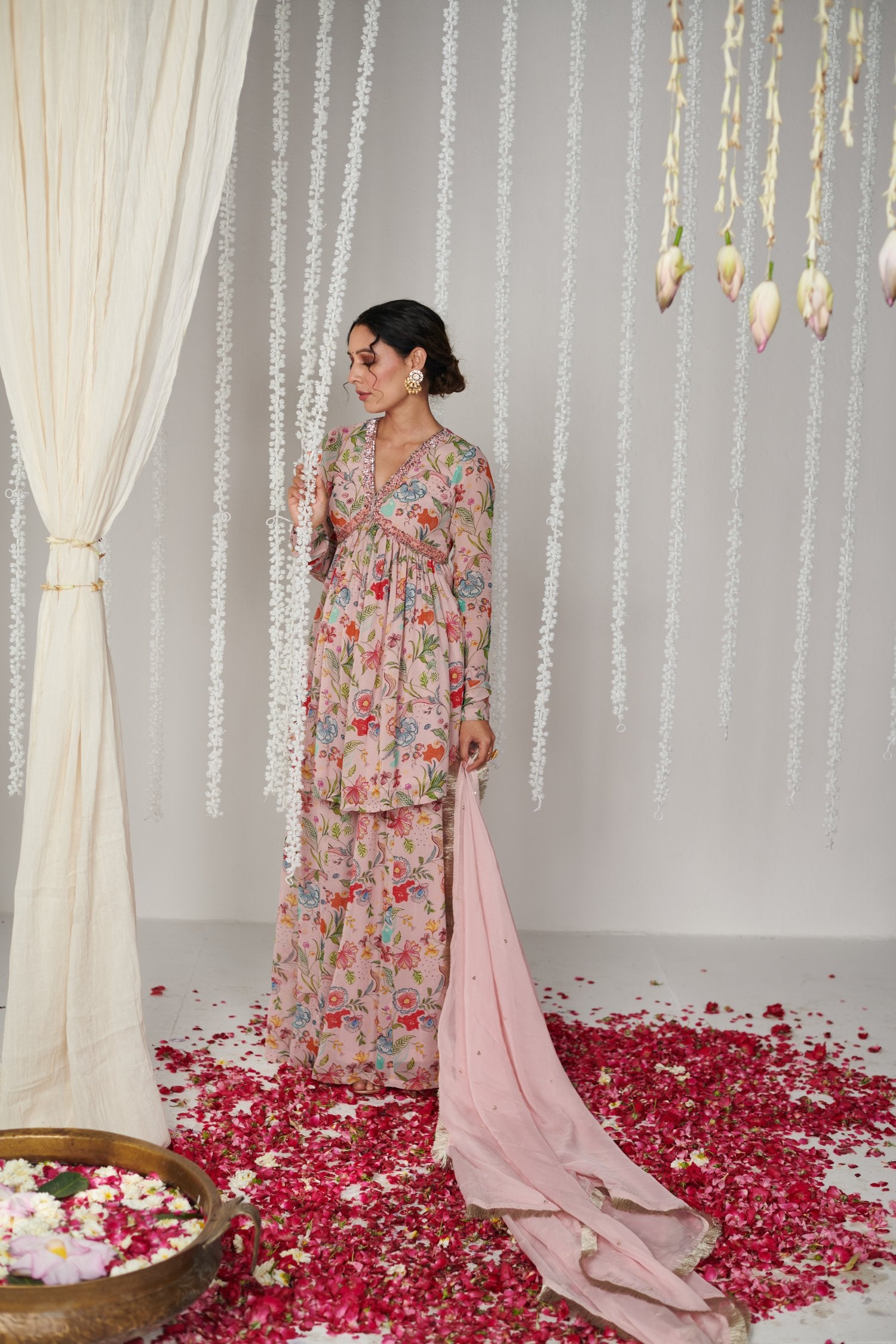 Bagicha pearl pink sahara set of 3