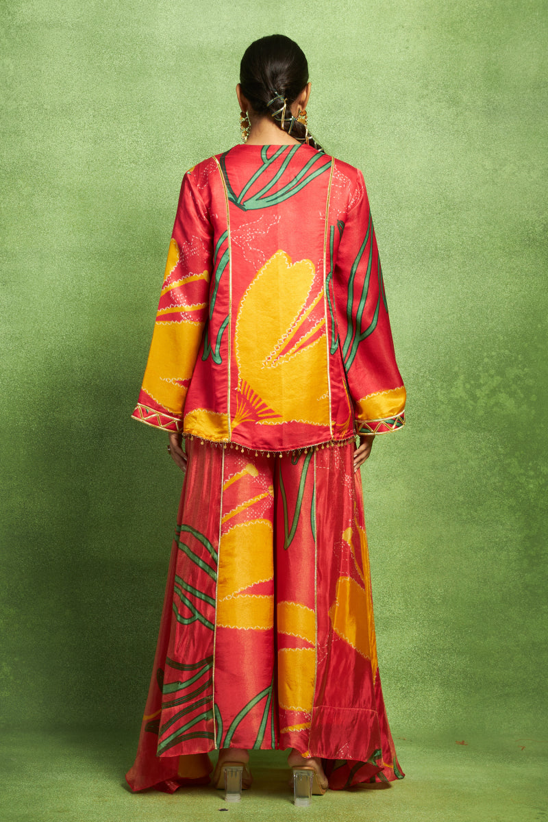 Short Kurta Set with Full Sleeves