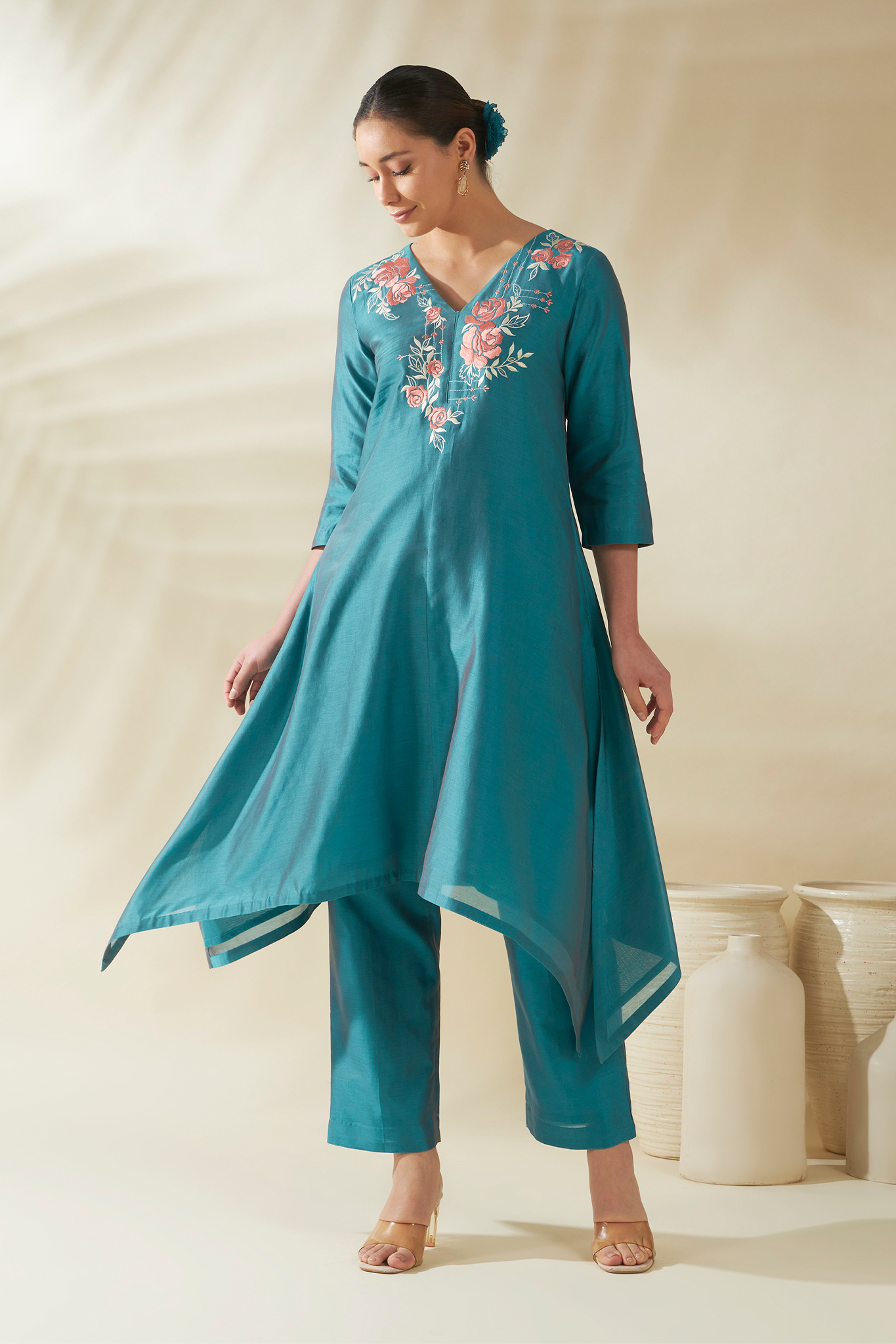 ORIGANI Blue Aris Suit Set