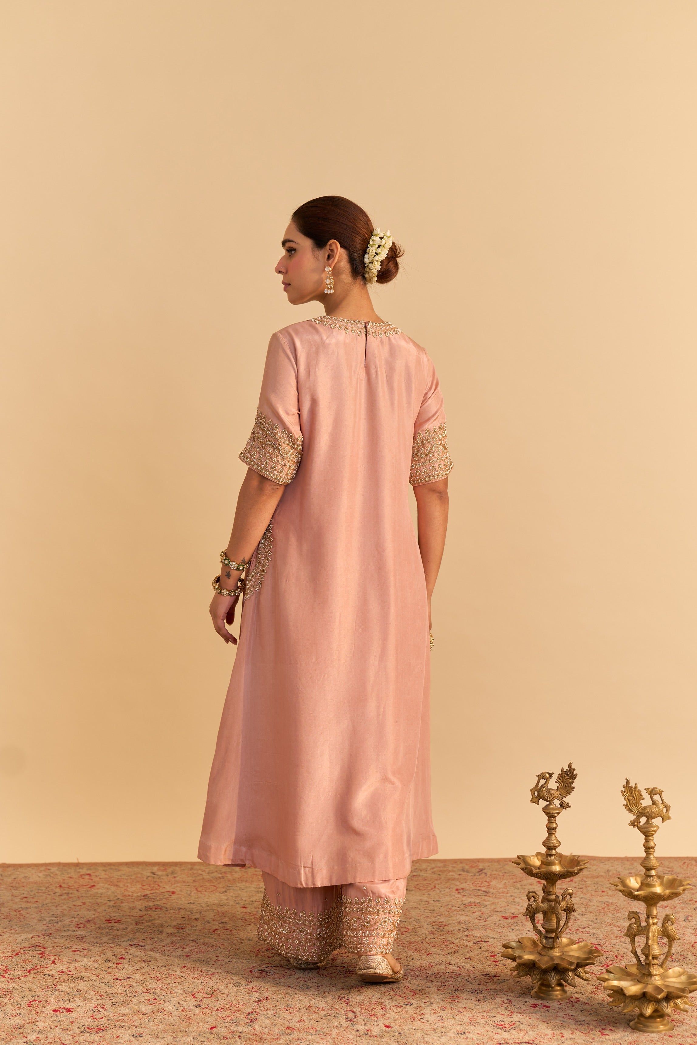 Ilana Dabka Zardozi Embroidered Kurta Set