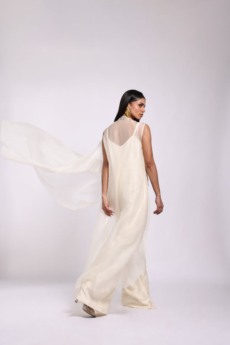 JAQARDO LUMBER JUMPSUIT JACKET