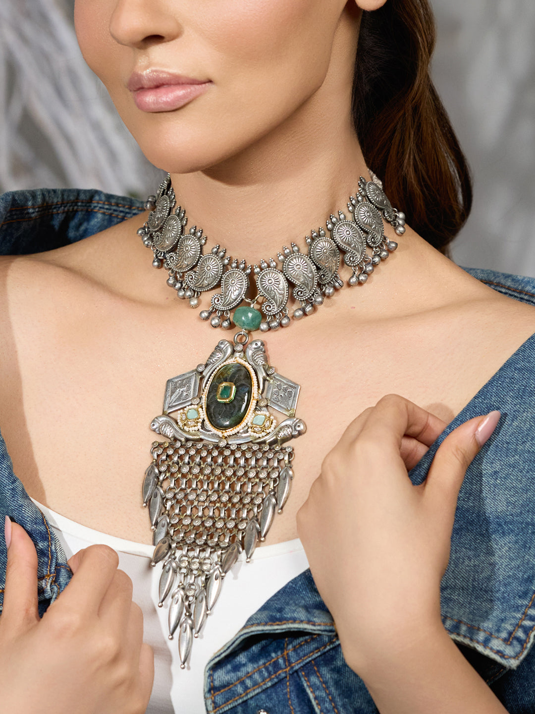 Agnika Spear Pendant Necklace