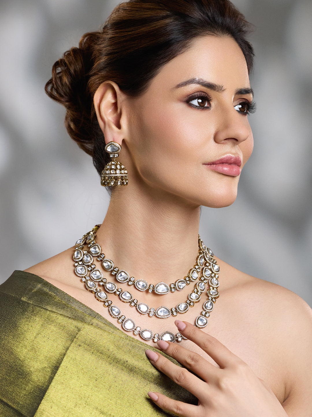 Kanaka Layered necklace set