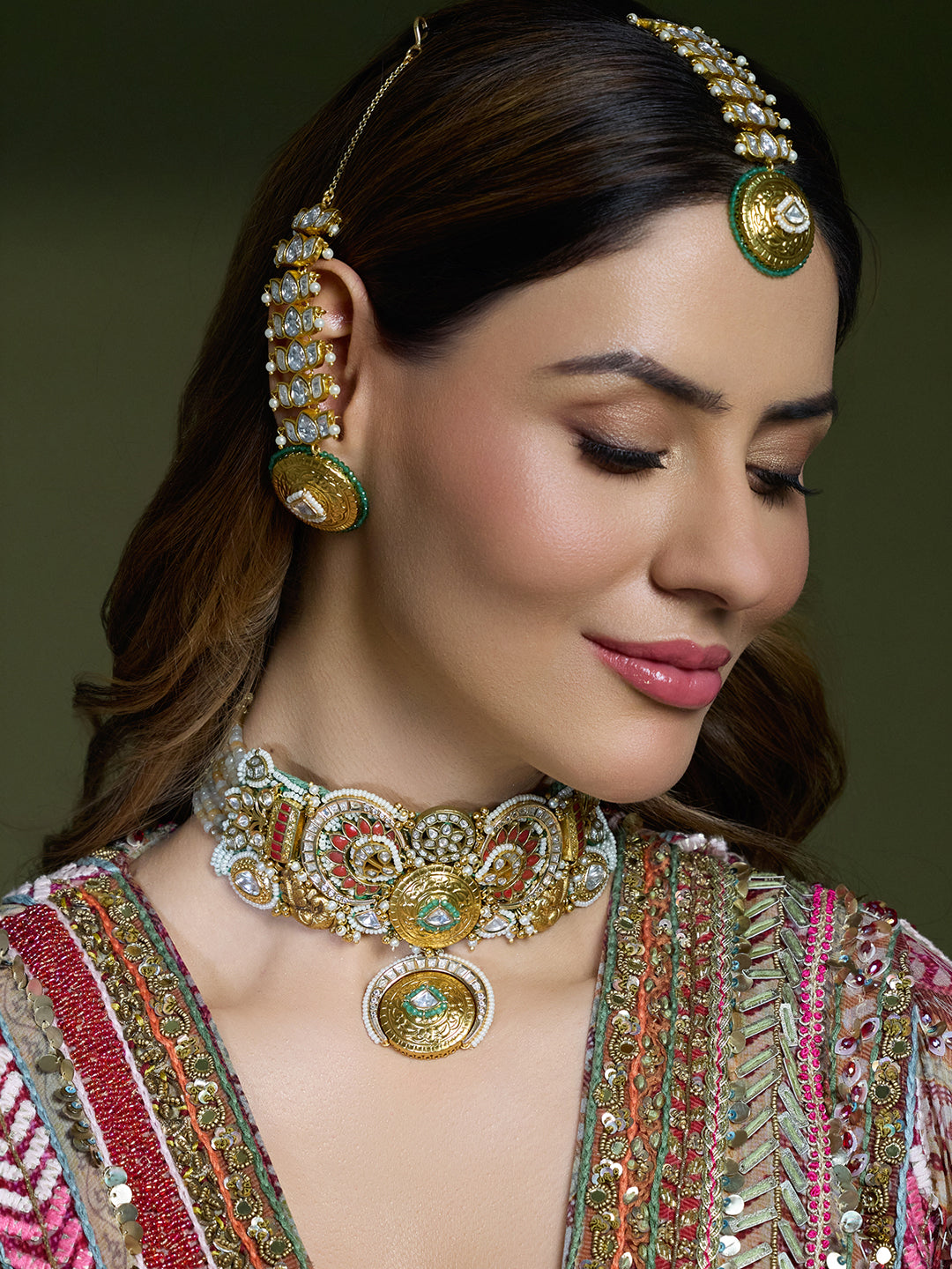 Antique Celestial Charm Necklace & Set