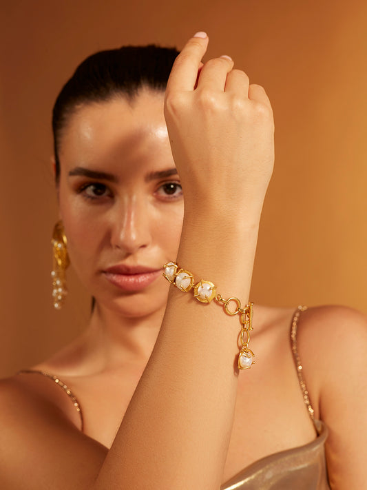Pearl Chain Bracelet