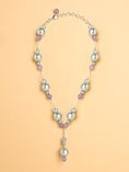 Load image into Gallery viewer, Sky Pearl Lariat Necklace
