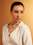 Load image into Gallery viewer, Garden Pearl Lariat Necklace
