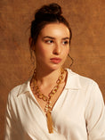 Load image into Gallery viewer, Link Chain Lariat Necklace
