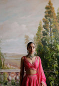 Load image into Gallery viewer, Hot pink lehenga set
