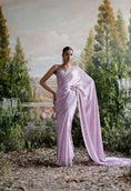 Load image into Gallery viewer, Lavender Saree Set
