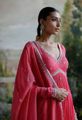 Load image into Gallery viewer, Pink Anarkali Set
