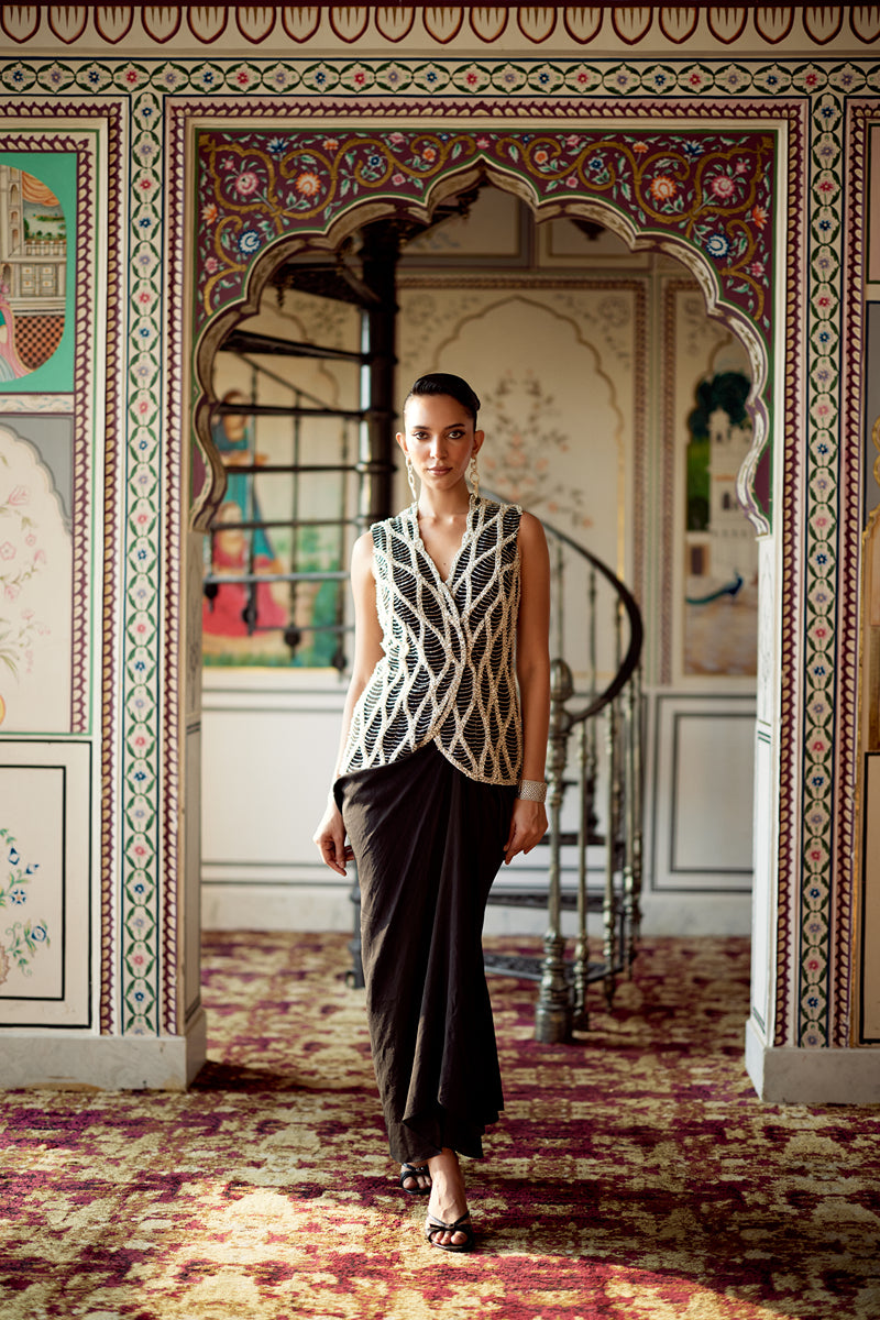 KIMORA JACKET AND SKIRT SET