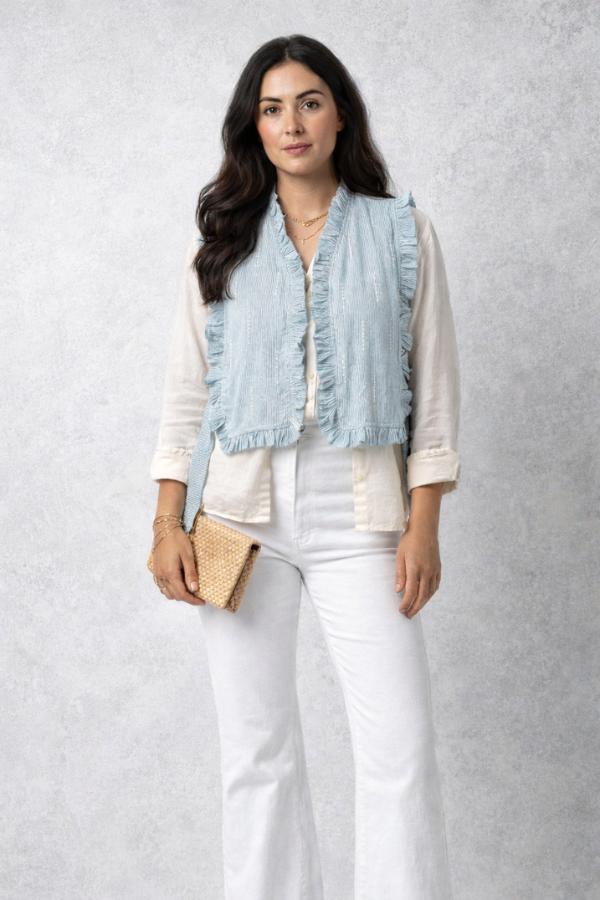 Bluebell Frill Vest