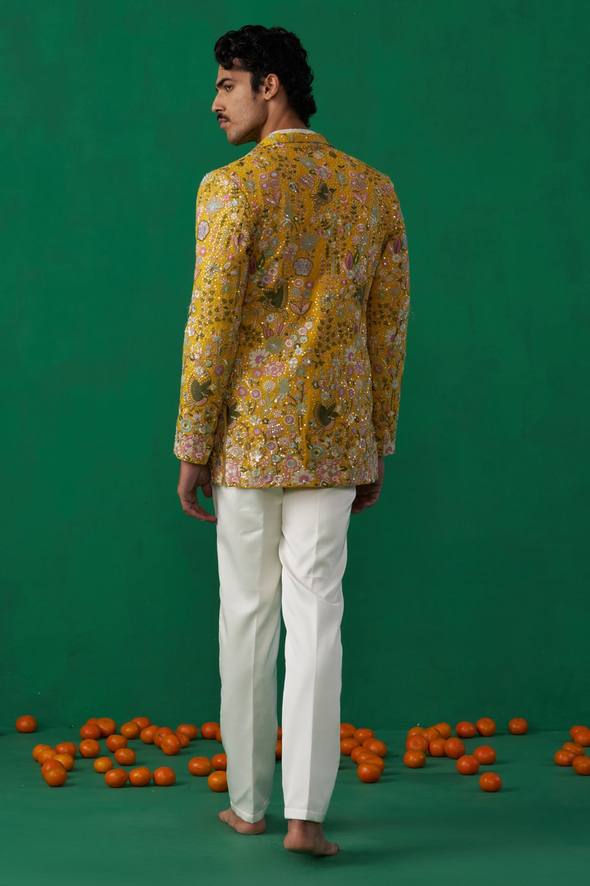 POOLPANKH HALDI JODHPURI SET