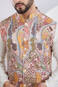 Load image into Gallery viewer, Abstract Embroidered Jacket on Print
