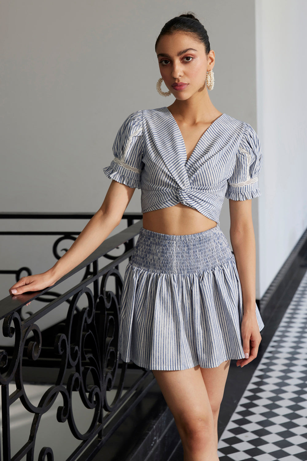 STRIPE SKIRT