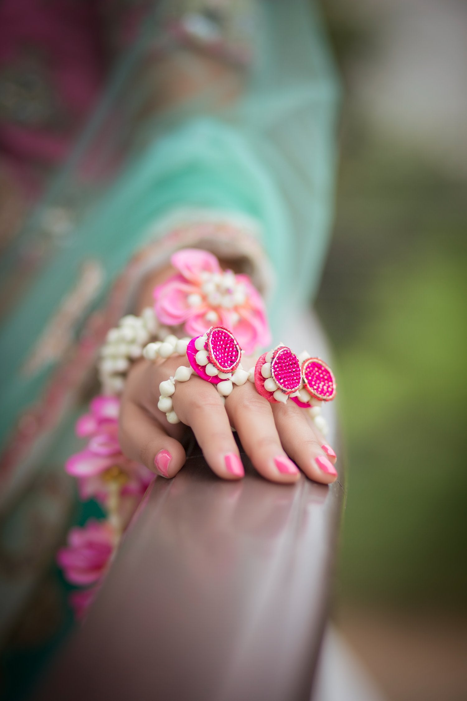 Haath Phool With Kaliras (Pair)