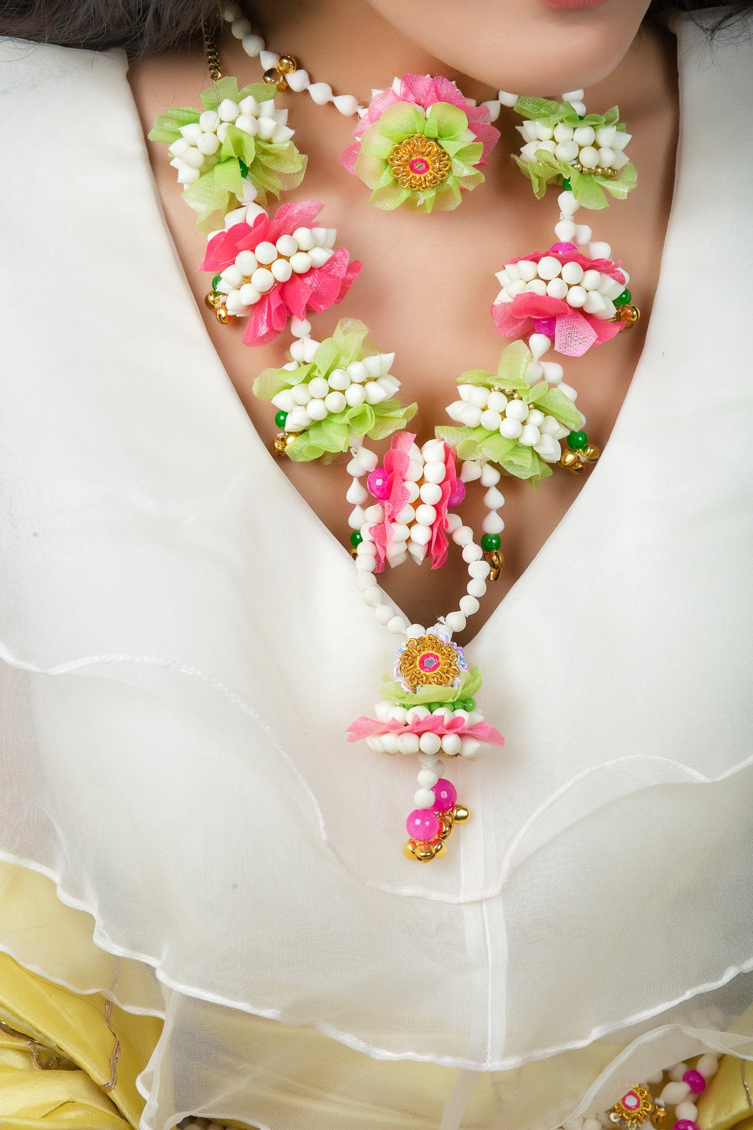 Daisy Choker And Long Necklace