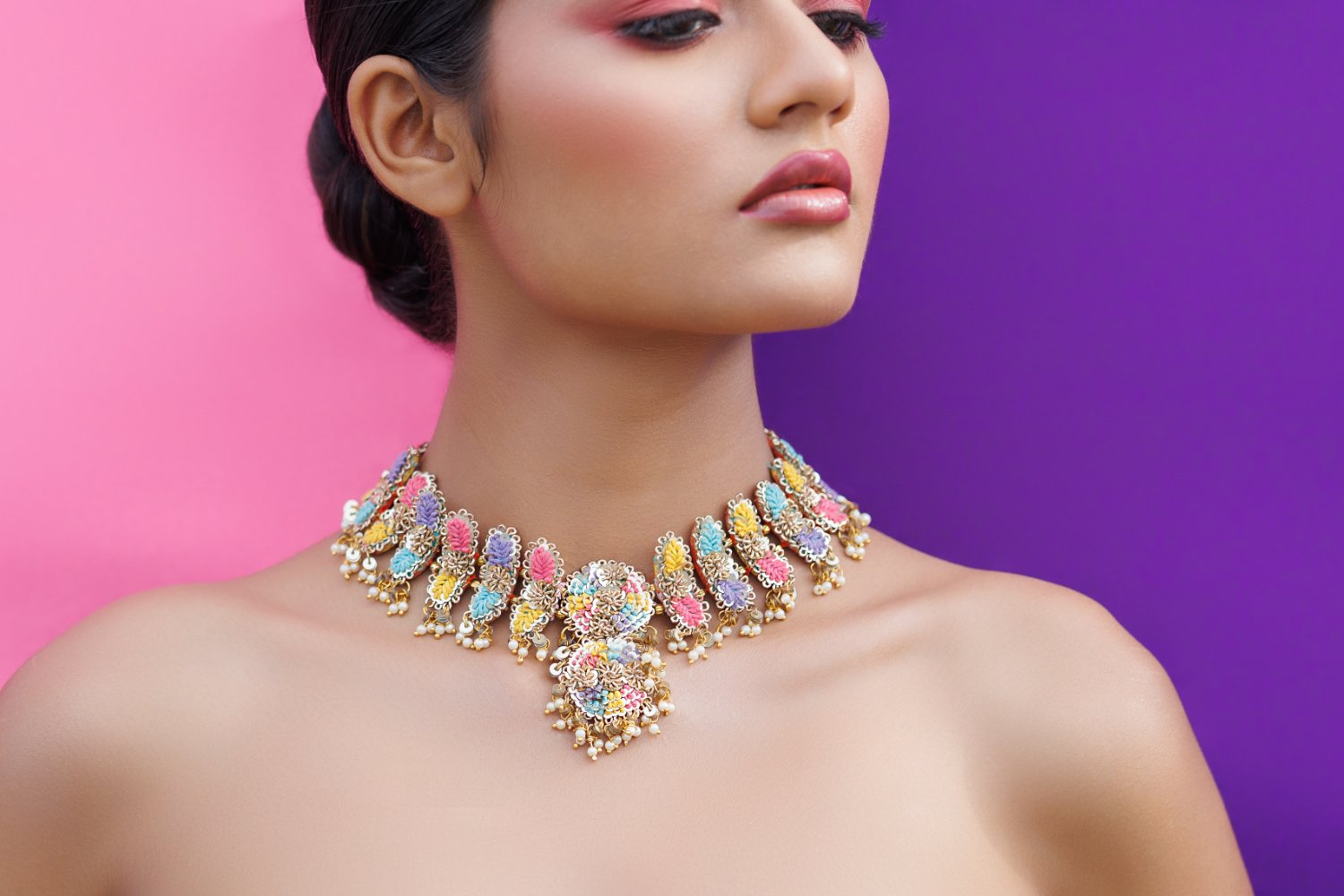 Pastel Gardens Exquisite Choker