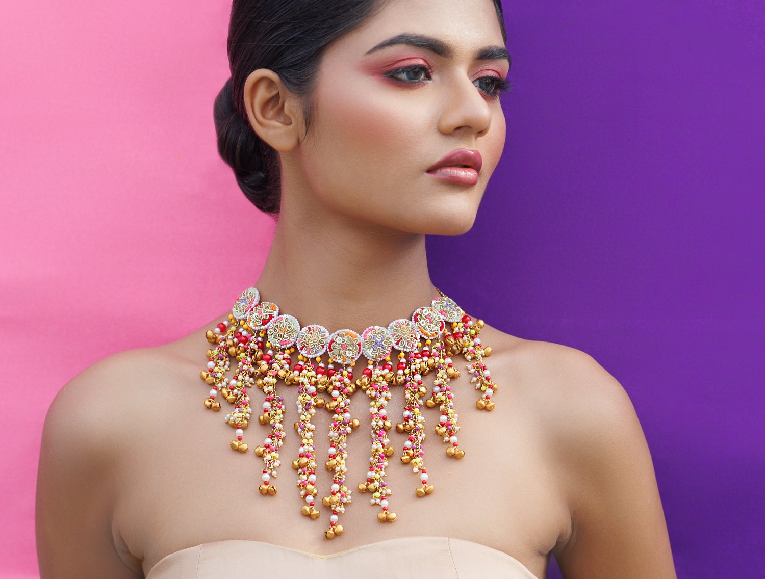 Khaab A Simple Choker With Ghungroo