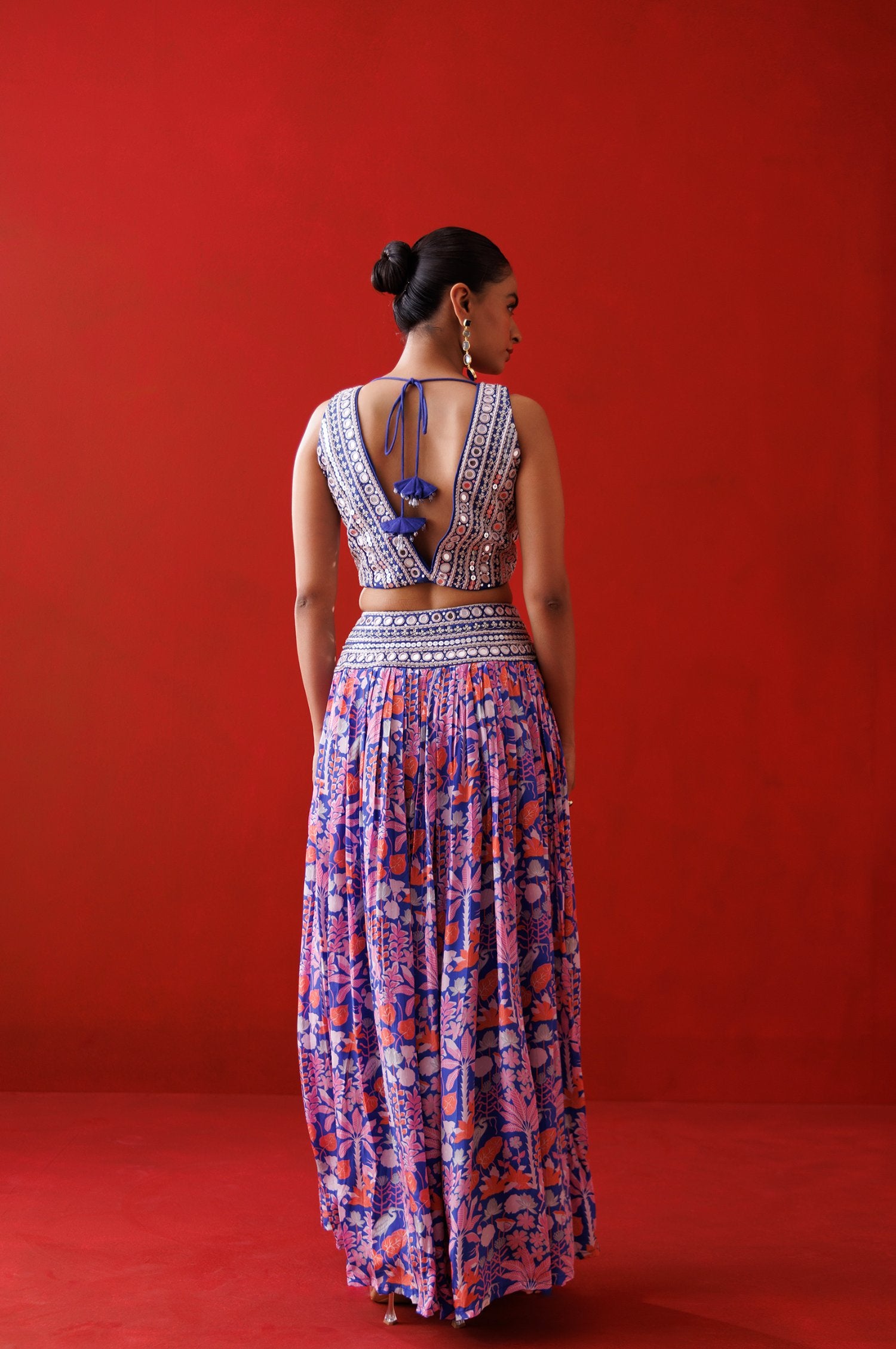 Saphire Serene Lehenga Set