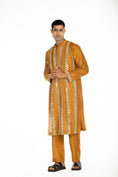 Load image into Gallery viewer, Brown Embroidred Kurta Set
