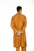 Load image into Gallery viewer, Brown Embroidred Kurta Set
